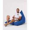 Atelier del Sofa Garden Bean Bag Pyramid Big Bed Pouf - Blue Blue