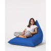 Atelier del Sofa Garden Bean Bag Pyramid Big Bed Pouf - Blue Blue