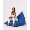 Atelier del Sofa Garden Bean Bag Pyramid Big Bed Pouf - Blue Blue