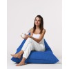 Atelier del Sofa Garden Bean Bag Pyramid Big Bed Pouf - Blue Blue