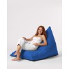 Atelier del Sofa Garden Bean Bag Pyramid Big Bed Pouf - Blue Blue