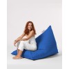 Atelier del Sofa Garden Bean Bag Pyramid Big Bed Pouf - Blue Blue