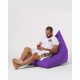 Garden Bean Bag Pyramid Big Bed Pouf - Purple Purple Atelier del Sofa Garden Bean Bag Pyramid Big Bed Pouf - Purple Purple