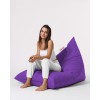Atelier del Sofa Garden Bean Bag Pyramid Big Bed Pouf - Purple Purple