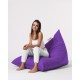 Garden Bean Bag Pyramid Big Bed Pouf - Purple Purple Atelier del Sofa Garden Bean Bag Pyramid Big Bed Pouf - Purple Purple