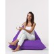Garden Bean Bag Pyramid Big Bed Pouf - Purple Purple Atelier del Sofa Garden Bean Bag Pyramid Big Bed Pouf - Purple Purple