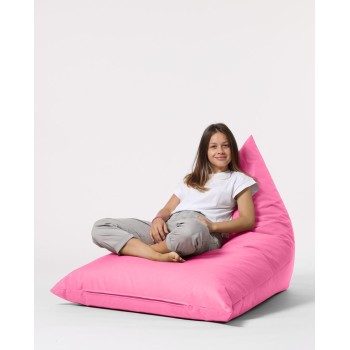 Garden Bean Bag Pyramid Big Bed Pouf - Pink Pink