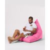Atelier del Sofa Garden Bean Bag Pyramid Big Bed Pouf - Pink Pink