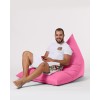 Atelier del Sofa Garden Bean Bag Pyramid Big Bed Pouf - Pink Pink