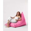 Atelier del Sofa Garden Bean Bag Pyramid Big Bed Pouf - Pink Pink