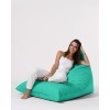 Atelier del Sofa Garden Bean Bag Pyramid Big Bed Pouf - Turquoise Turquoise