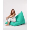 Atelier del Sofa Garden Bean Bag Pyramid Big Bed Pouf - Turquoise Turquoise