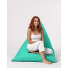 Atelier del Sofa Garden Bean Bag Pyramid Big Bed Pouf - Turquoise Turquoise