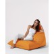 Garden Bean Bag Pyramid Big Bed Pouf - Orange Orange Atelier del Sofa Garden Bean Bag Pyramid Big Bed Pouf - Orange Orange