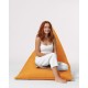 Garden Bean Bag Pyramid Big Bed Pouf - Orange Orange Atelier del Sofa Garden Bean Bag Pyramid Big Bed Pouf - Orange Orange