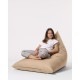 Atelier del Sofa Garden Bean Bag Pyramid Big Bed Pouf - Mink Mink