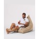 Atelier del Sofa Garden Bean Bag Pyramid Big Bed Pouf - Mink Mink