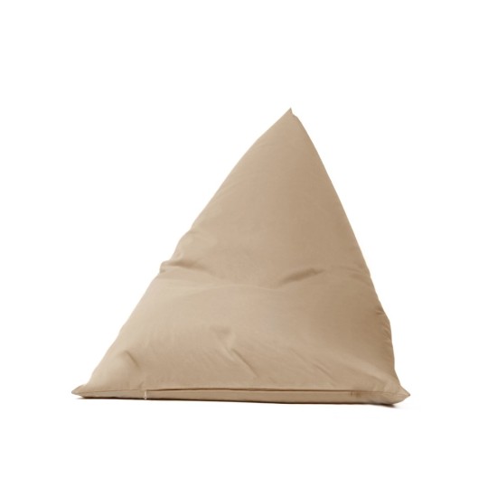 Atelier del Sofa Garden Bean Bag Pyramid Big Bed Pouf - Mink Mink