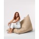 Atelier del Sofa Garden Bean Bag Pyramid Big Bed Pouf - Mink Mink