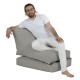 Πουφ  Siesta 180x55x40εκ - Fume