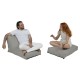 Πουφ  Siesta 180x55x40εκ - Fume
