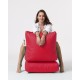 Atelier del Sofa Garden Bean Bag Siesta Sofa Bed Pouf - Red Red