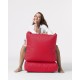 Atelier del Sofa Garden Bean Bag Siesta Sofa Bed Pouf - Red Red