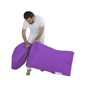 Garden Bean Bag Siesta Sofa Bed Pouf - Purple Purple