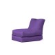 Garden Bean Bag Siesta Sofa Bed Pouf - Purple Purple Atelier del Sofa Garden Bean Bag Siesta Sofa Bed Pouf - Purple Purple