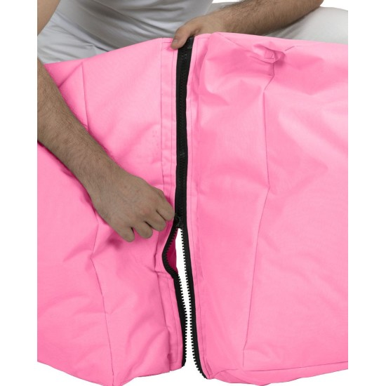 Atelier del Sofa Garden Bean Bag Siesta Sofa Bed Pouf - Pink Pink