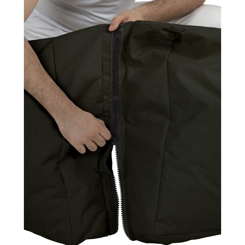 Atelier del Sofa Garden Bean Bag Siesta Sofa Bed Pouf - Black Black