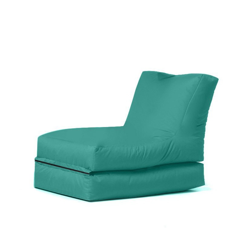 Atelier del Sofa Garden Bean Bag Siesta Sofa Bed Pouf - Turquoise Turquoise