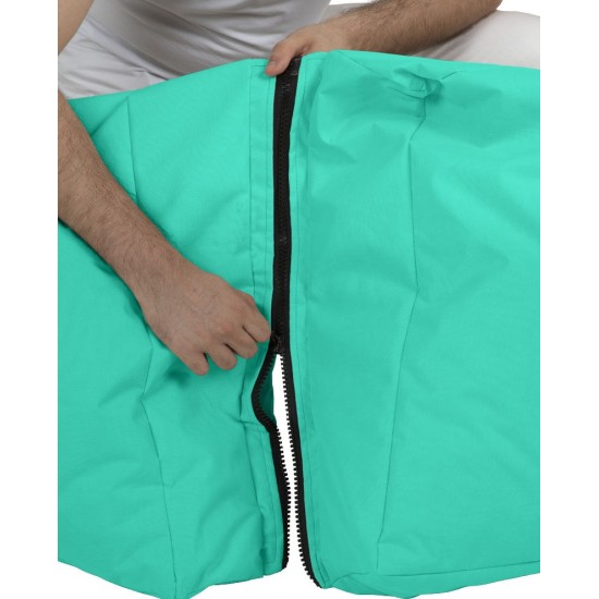 Atelier del Sofa Garden Bean Bag Siesta Sofa Bed Pouf - Turquoise Turquoise