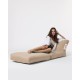 Atelier del Sofa Garden Bean Bag Siesta Sofa Bed Pouf - Mink Mink
