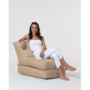Garden Bean Bag Siesta Sofa Bed Pouf - Mink Mink