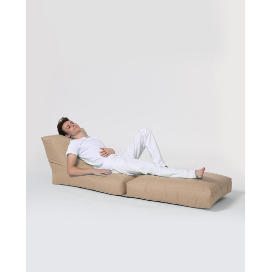 Atelier del Sofa Garden Bean Bag Siesta Sofa Bed Pouf - Mink Mink