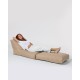 Atelier del Sofa Garden Bean Bag Siesta Sofa Bed Pouf - Mink Mink
