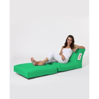 Garden Bean Bag Siesta Sofa Bed Pouf - Green Green