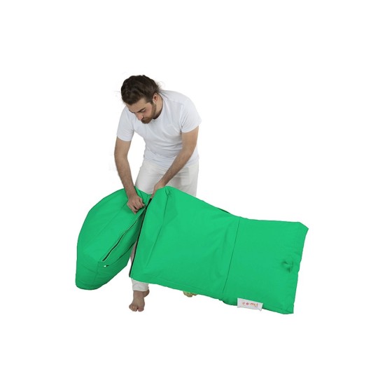 Atelier del Sofa Garden Bean Bag Siesta Sofa Bed Pouf - Green Green
