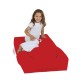 Atelier del Sofa Garden Bean Bag Kids Single Seat Pouffe - Red Red