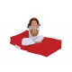 Atelier del Sofa Garden Bean Bag Kids Single Seat Pouffe - Red Red