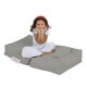 Garden Bean Bag Kids Single Seat Pouffe - Fume Fume Atelier del Sofa Garden Bean Bag Kids Single Seat Pouffe - Fume Fume
