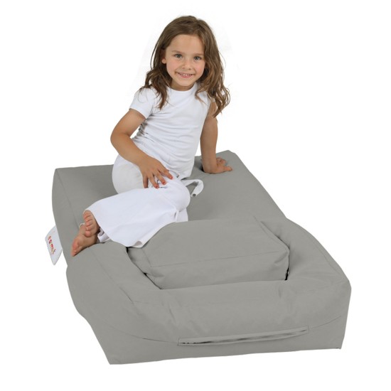 Garden Bean Bag Kids Single Seat Pouffe - Fume Fume Atelier del Sofa Garden Bean Bag Kids Single Seat Pouffe - Fume Fume