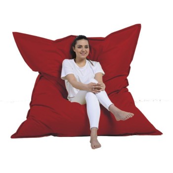 Garden Bean Bag Giant Cushion 140x180 - Red Red