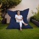 Atelier del Sofa Garden Bean Bag Giant Cushion 140x180 - Dark Blue Dark Blue