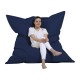 Atelier del Sofa Garden Bean Bag Giant Cushion 140x180 - Dark Blue Dark Blue