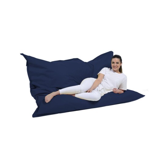 Atelier del Sofa Garden Bean Bag Giant Cushion 140x180 - Dark Blue Dark Blue