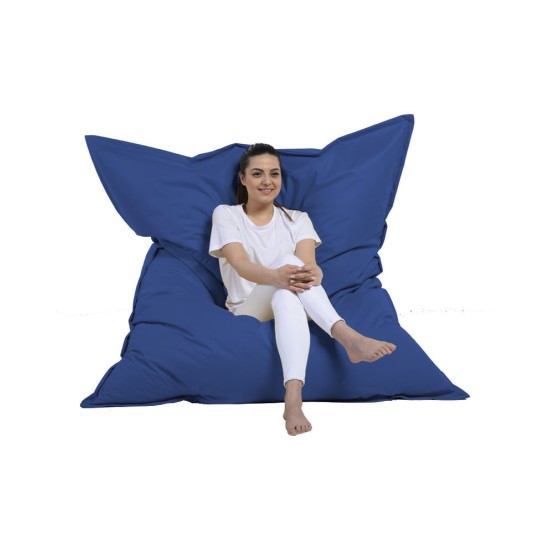 Atelier del Sofa Garden Bean Bag Giant Cushion 140x180 - Blue Blue