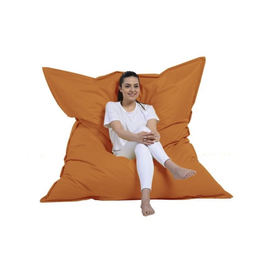 Garden Bean Bag Giant Cushion 140x180 - Orange Orange Atelier del Sofa Garden Bean Bag Giant Cushion 140x180 - Orange Orange