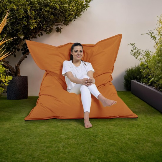 Garden Bean Bag Giant Cushion 140x180 - Orange Orange Atelier del Sofa Garden Bean Bag Giant Cushion 140x180 - Orange Orange